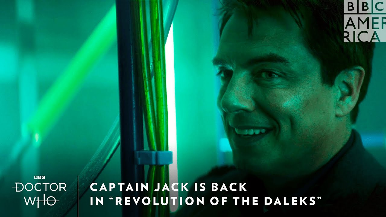 Captain Jack is BACK in "Revolution of the Daleks" this Holiday Season 🤩 Doctor Who | BBC America