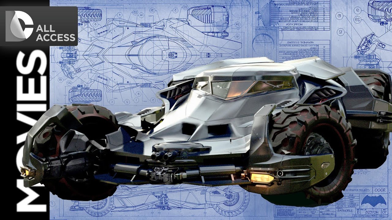 BvS Batmobile Designer Shares Concept Art & Inside Secrets