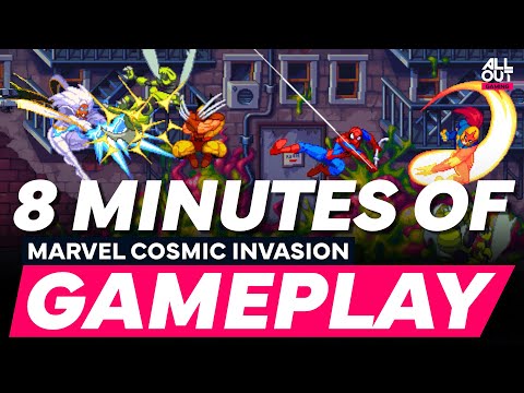 Marvel Cosmic Invasion - Nova and Spider-Man EXCLUSIVE Gameplay