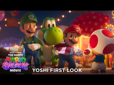 The Super Mario Galaxy Movie | Yoshi First Look