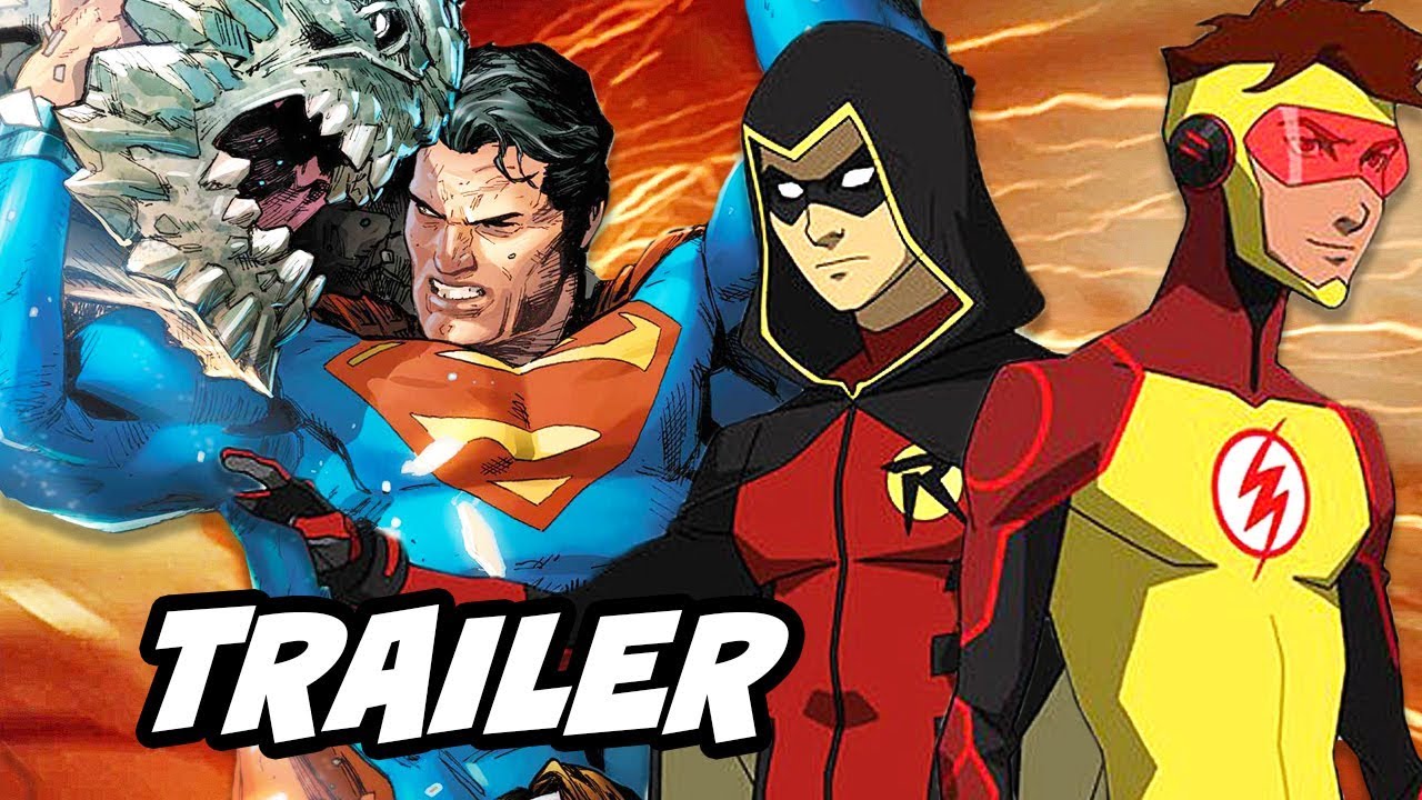 The Death Of Superman Movie Trailer and Young Justice Season 3 Episode Update
