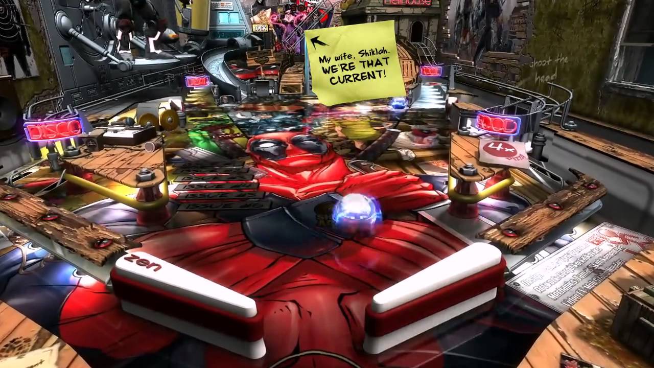 Deadpool Pinball Trailer