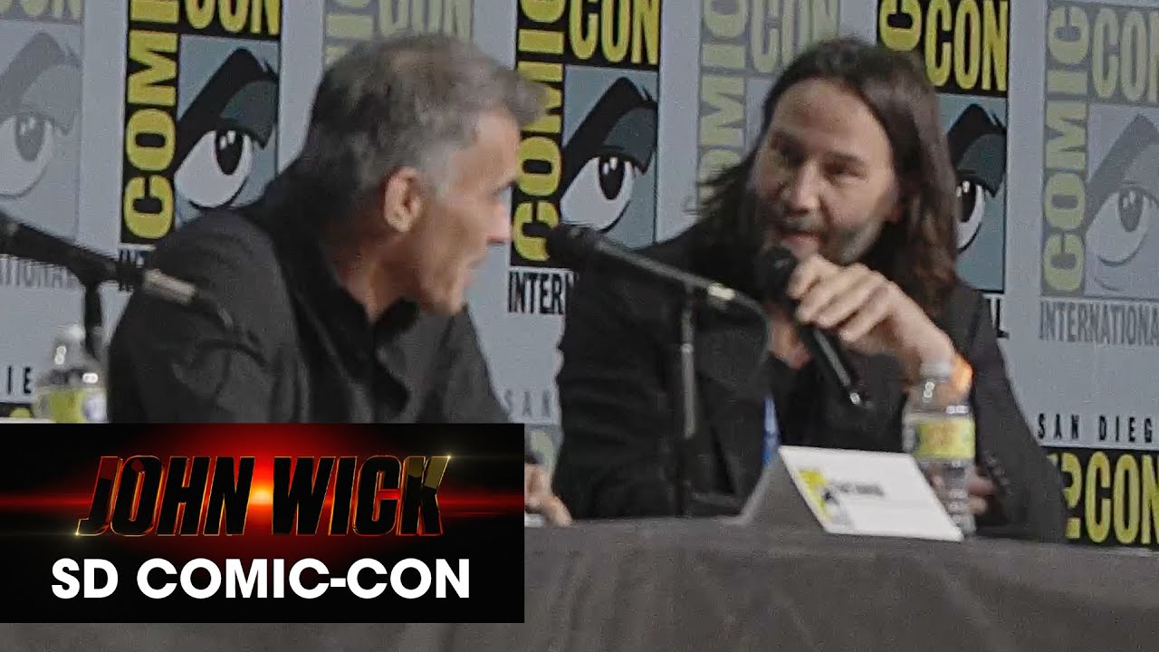 Keanu Reeves Surprises Fans at SDCC with Sneak Peek of JW4
