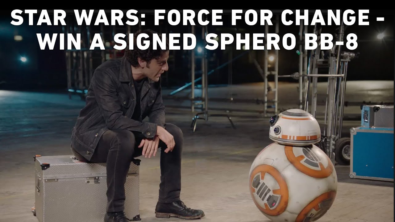 Star Wars: Force For Change - Win A Signed Sphero BB-8