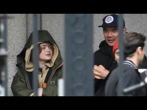 Sadie Sink FILMING Spider-Man Brand New Day in London