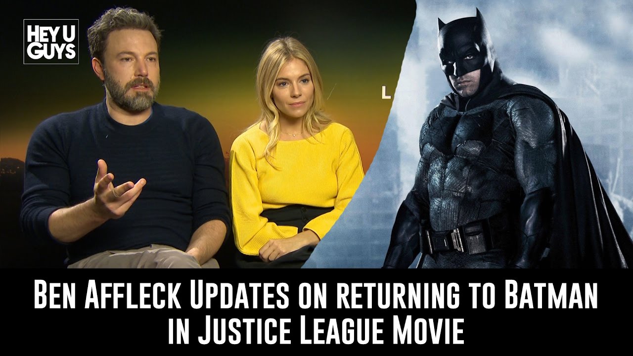 Ben Affleck Updates on returing as Batman in Justice League