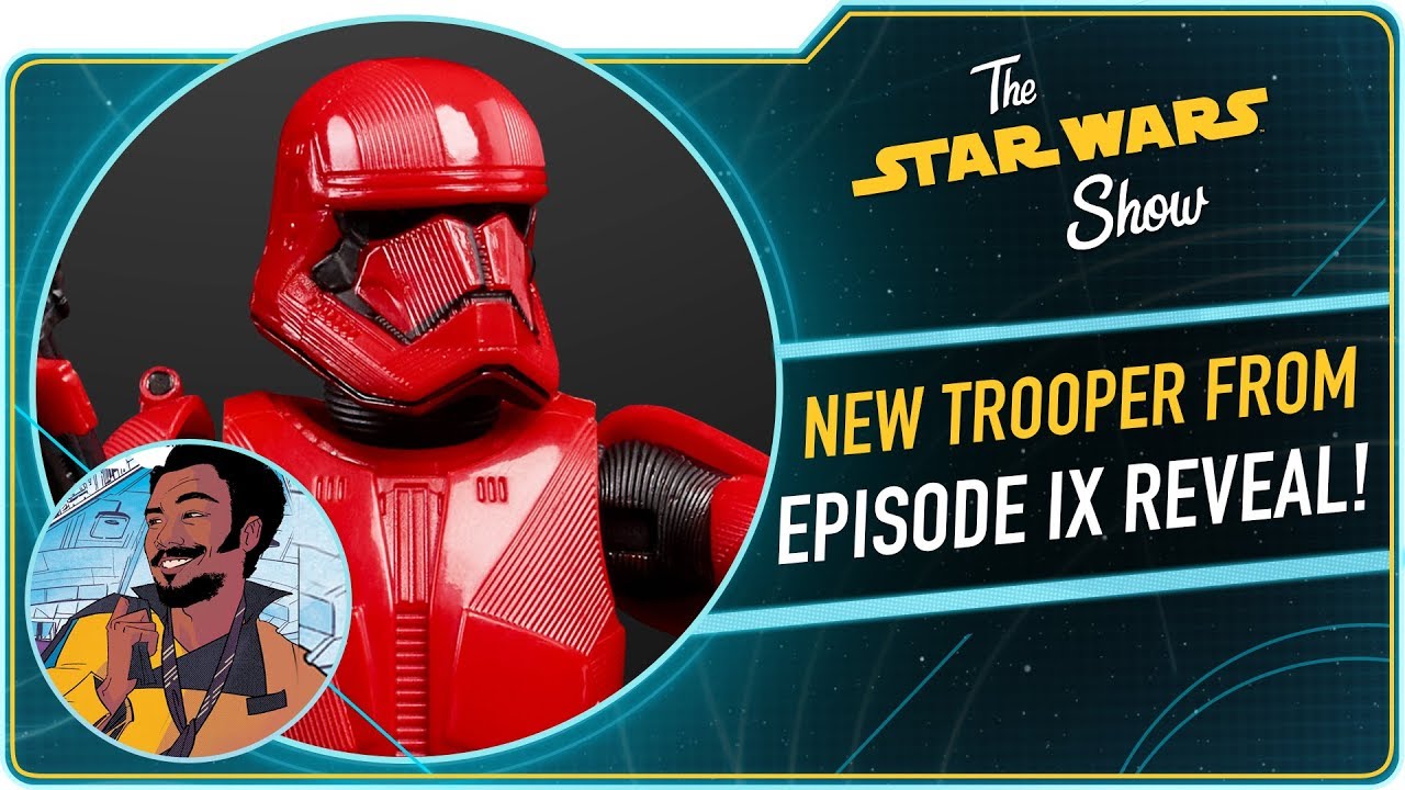 Sith Trooper from Star Wars: The Rise of Skywalker Revealed