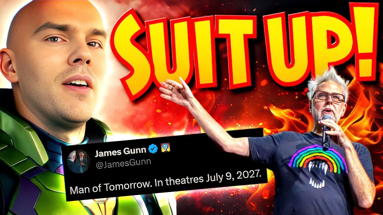 JUST IN! James Gunn Reveals "Superman: Man of Tomorrow" — Sequel Arrives 2027