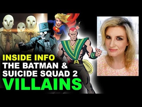 The Batman Movie Court of Owls, Suicide Squad 2 Amazo - DCEU Villains
