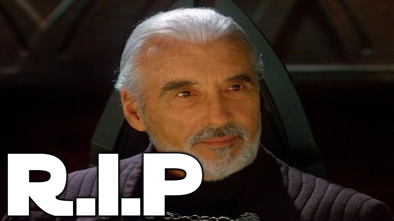 Sir Christopher Lee Tribute R.I.P [Saruman & Count Dooku]