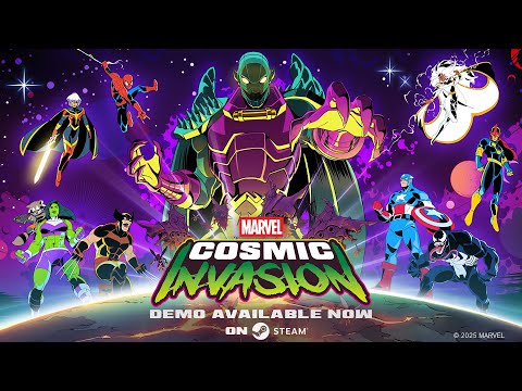 MARVEL Cosmic Invasion Steam Demo Announcement
