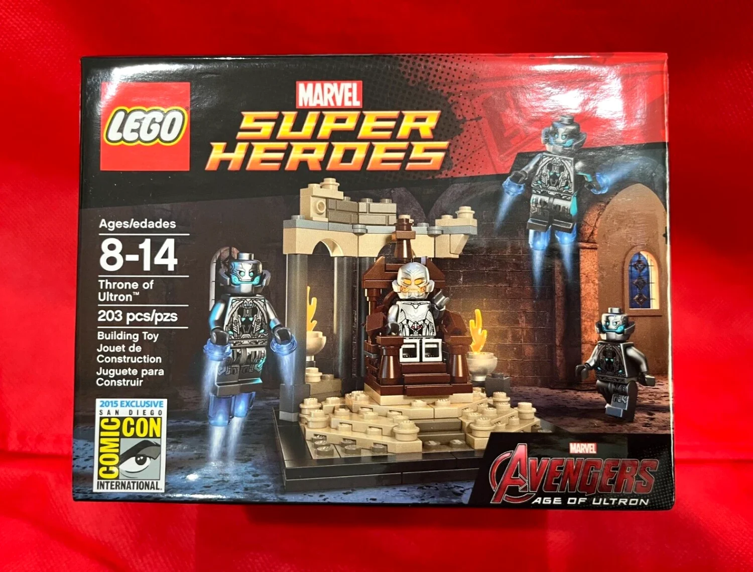 Marvel Legends Throne Ultron Comic Con Set