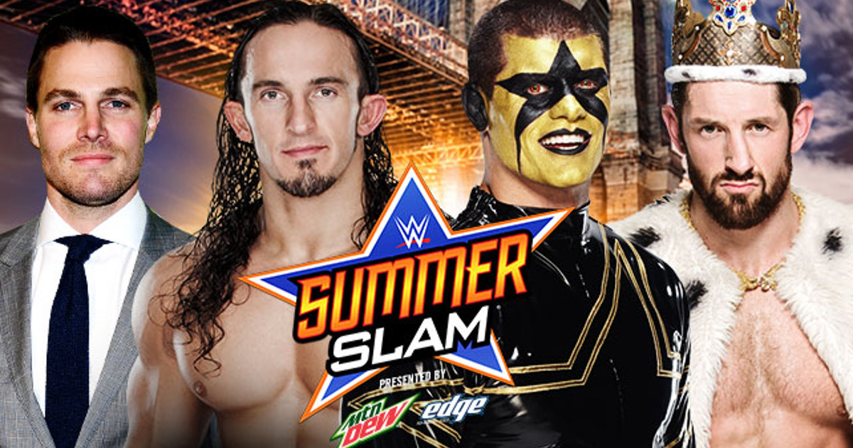 Stephen Amell Confirmed For SummerSlam