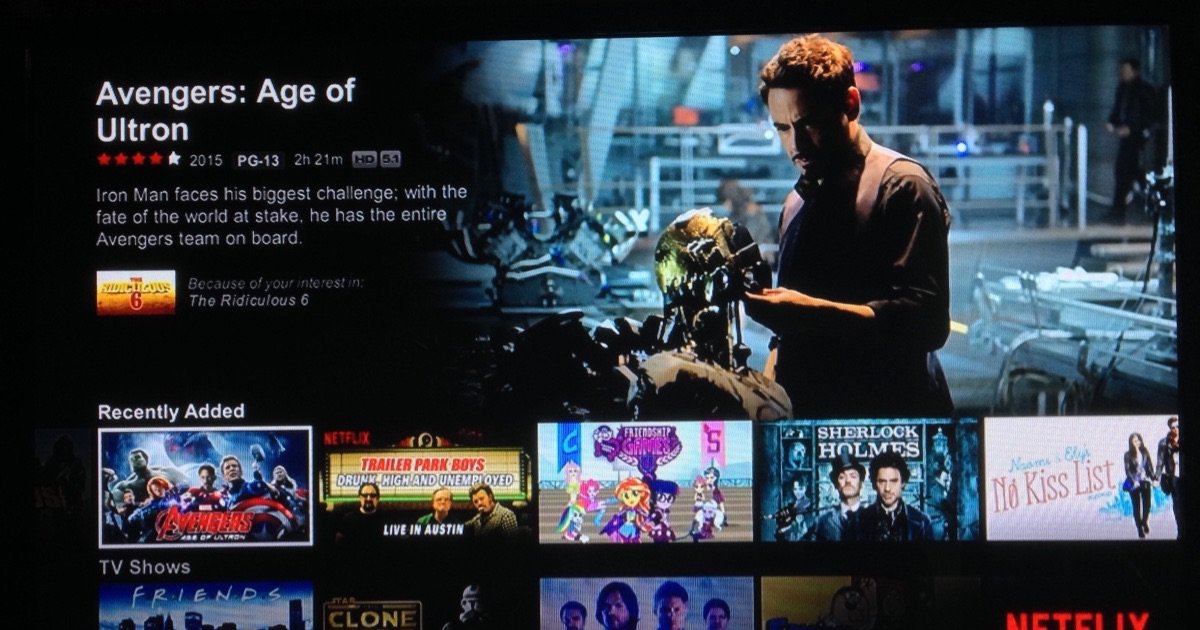 The Avengers: Age Of Ultron Now On Netflix In Canada