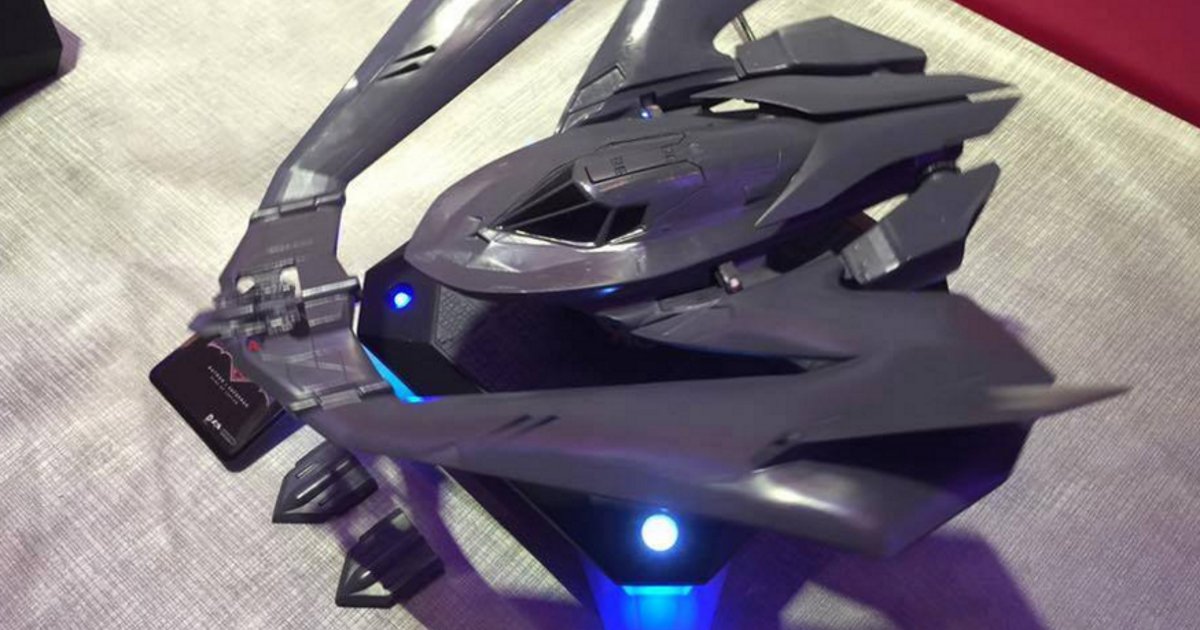 Batman Vs. Superman Replica Batwing Revealed