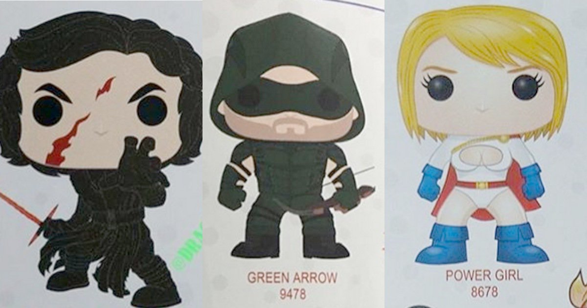 Upcoming Funko Pops: Star Wars: The Force Awakens, Green Arrow, Falcon, Cyborg & Lots More