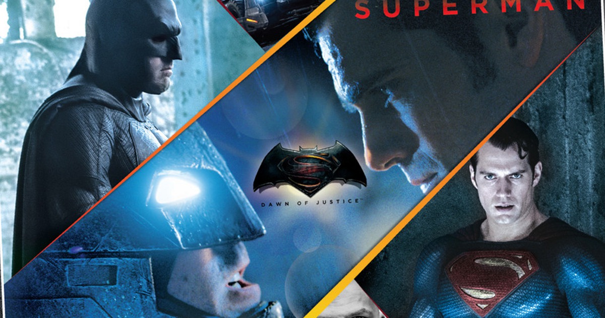 Official Batman Vs. Superman Merchandise Launch Announcement & Images