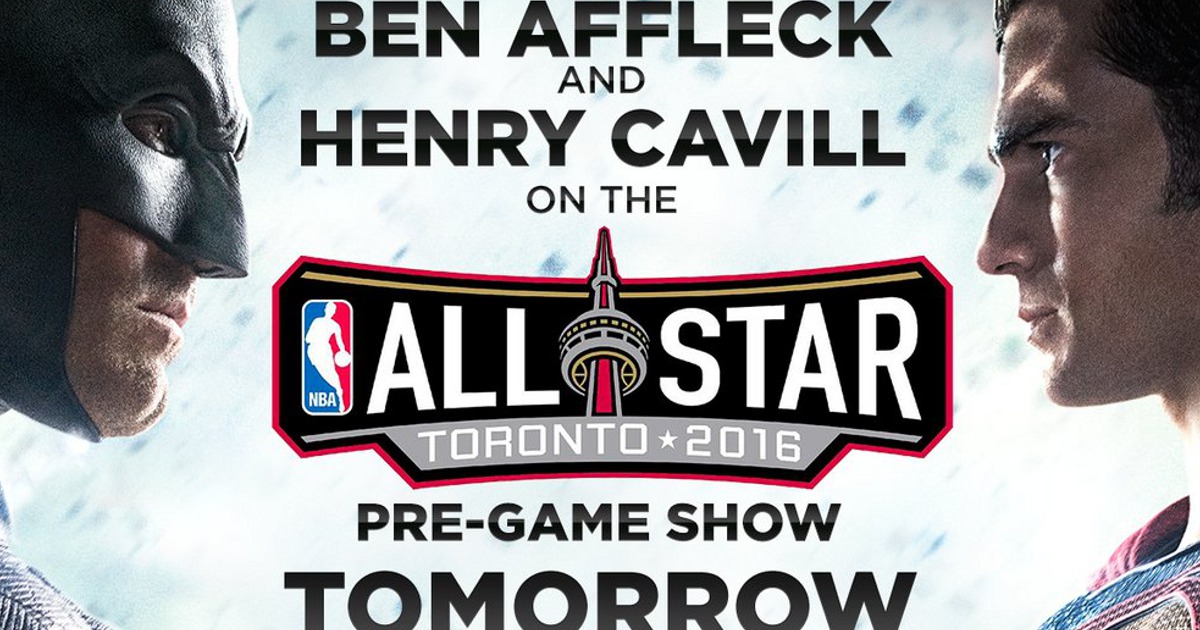 Batman Vs. Superman’s Ben Affleck & Henry Cavill Confirmed For NBA All-Star Game