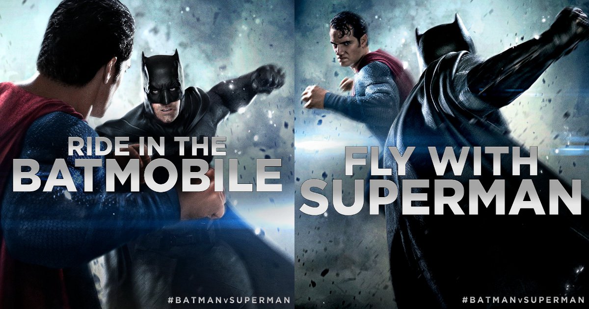 Batman Vs. Superman Omaze Experience Launches