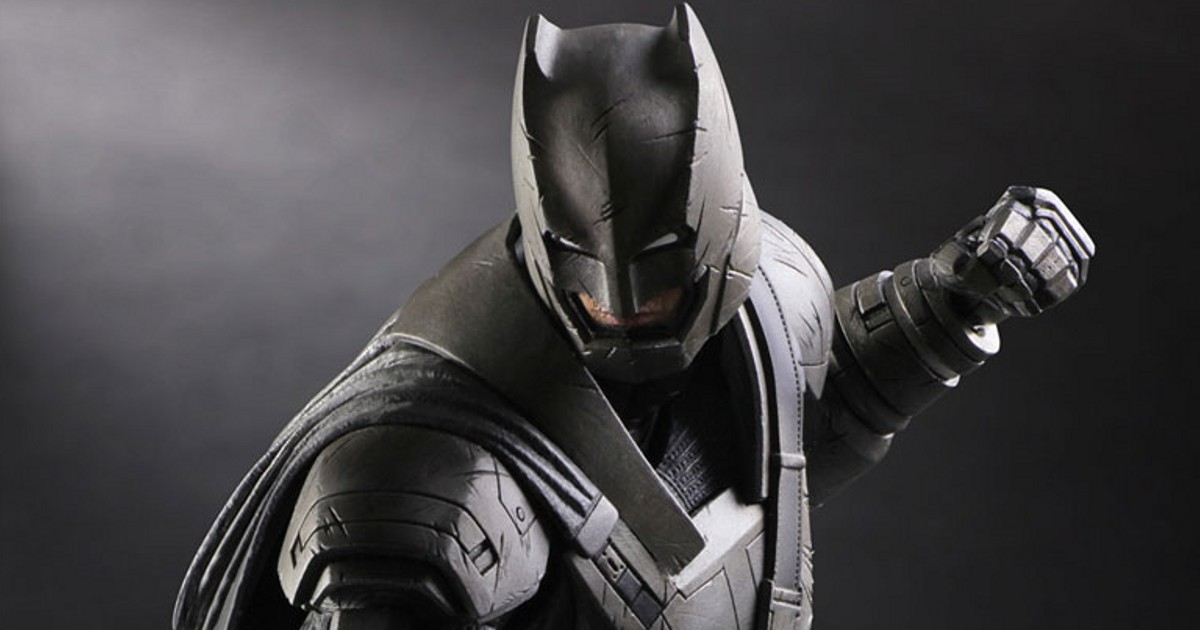 Armored Batman Square Enix Play Arts Kai Action Figure Revealed