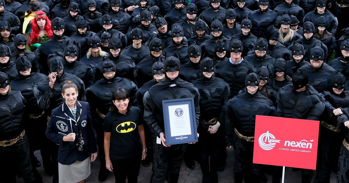 Guinness World Records Celebrates Batman Vs. Superman