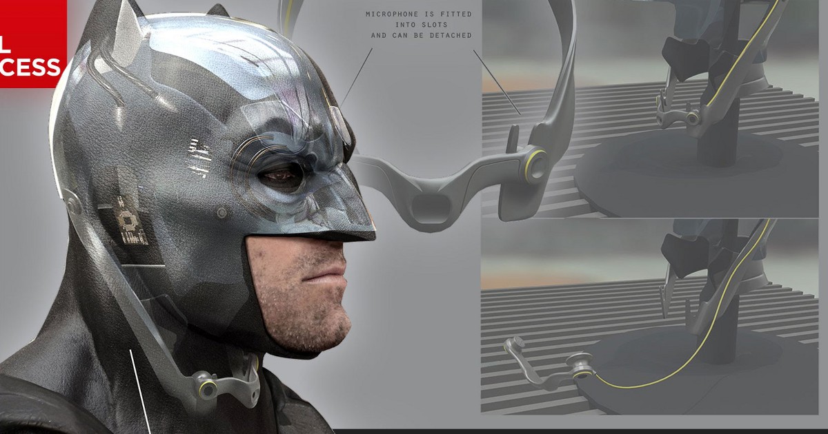 Watch: Batman Vs. Superman Secrets: Tech Cowl, Grappling Gun & Batarang