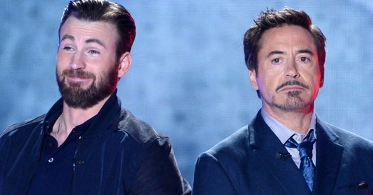 Watch: Captain America: Civil Thumb War With Chris Evans & Robert Downey Jr.