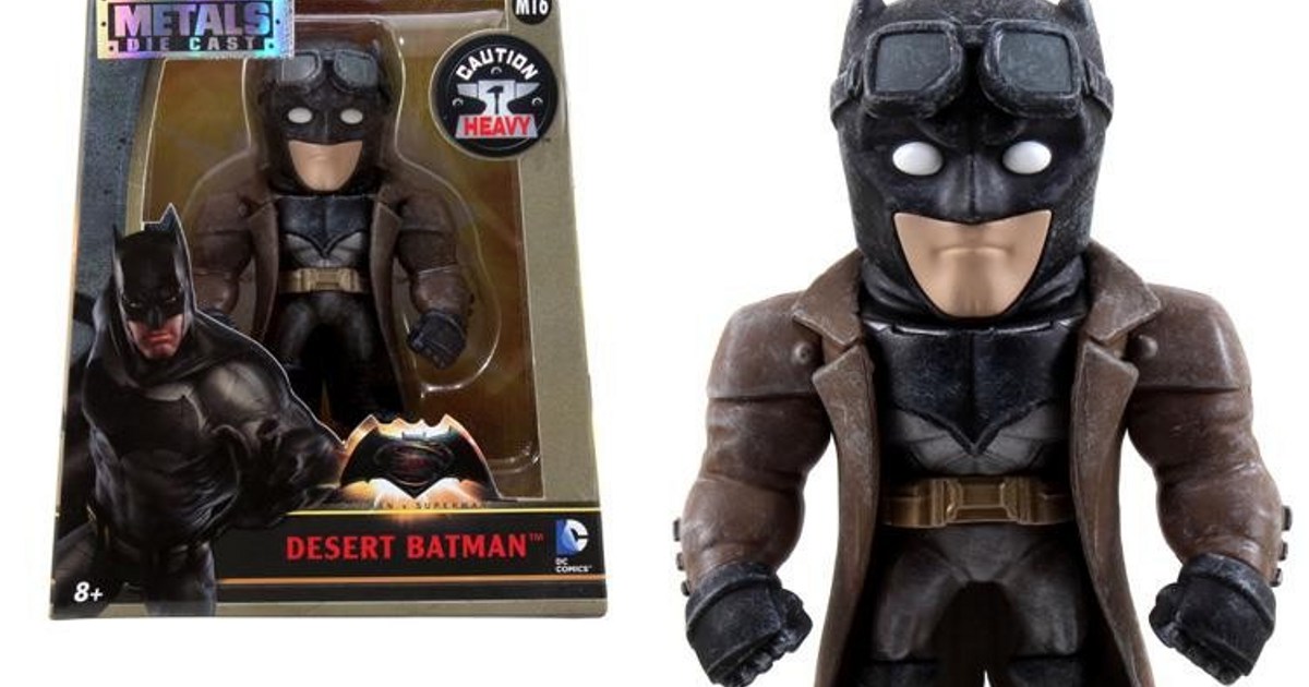 Batman Vs. Superman: Jada Diecast Aquaman, Caped Wonder Woman & Nightmare Batman Figures Revealed