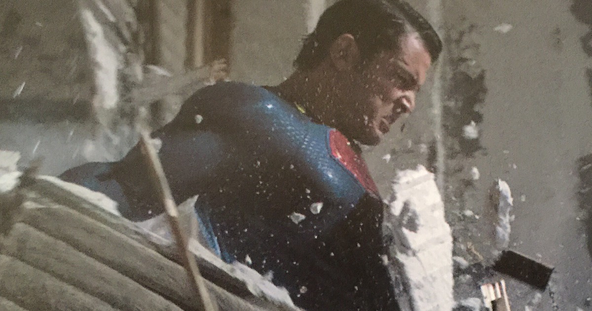 Awesome New Henry Cavill Batman Vs. Superman Image