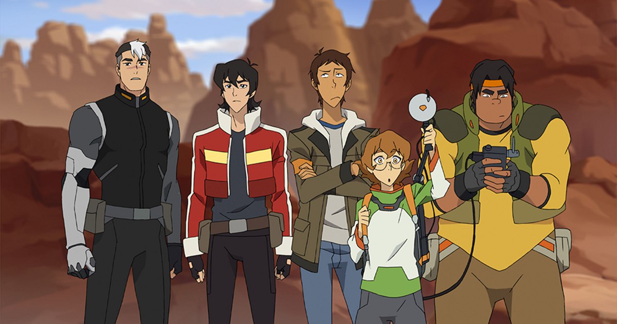 First Look At Voltron Netflix Team