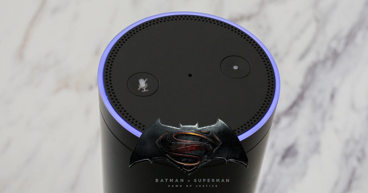 “The Wayne Investigation” Batman Vs. Superman Game Launches For Amazon Echo