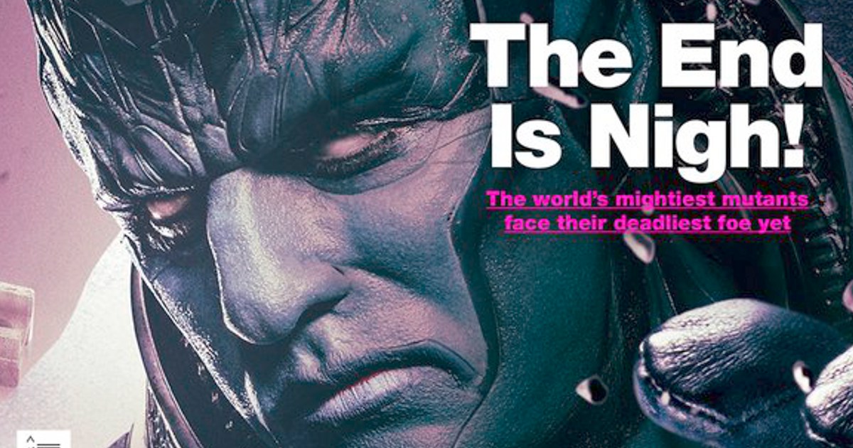 Nine New X-Men: Apocalypse Magazine Cover Images