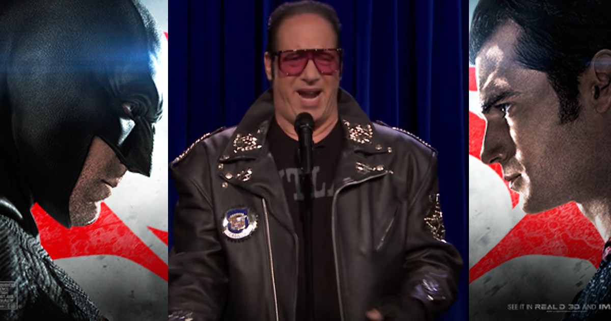 Watch: Andrew Dice Clay’s Batman Vs. Superman Stand-Up