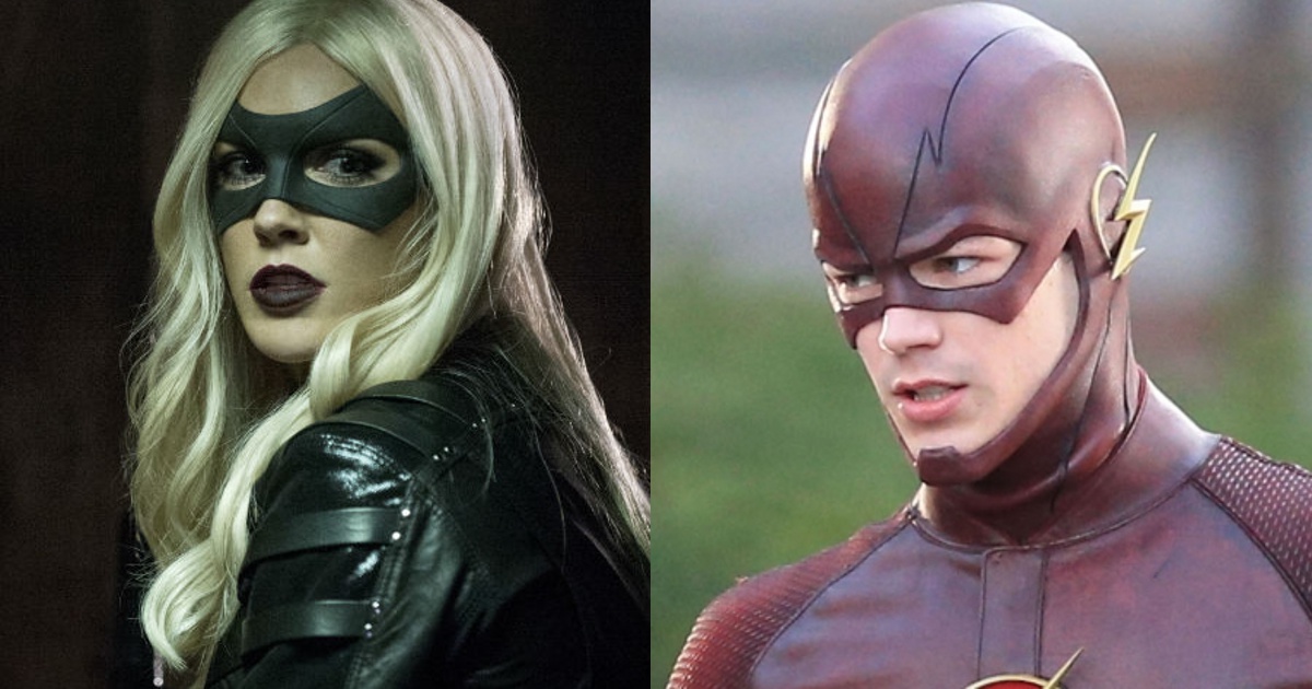 First Look At Arrow’s Katie Cassidy On The Set Of The Flash (Video)