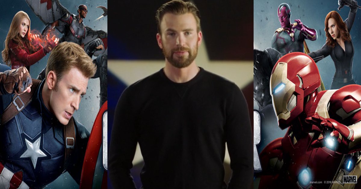 Watch: Chris Evans’ Captain America: Civil War Singapore Promo & Teams Descriptions