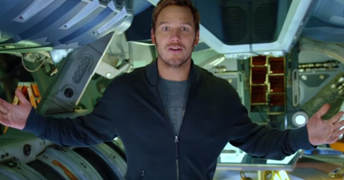 Watch: Chris Pratt Guardians of the Galaxy Set Video #3