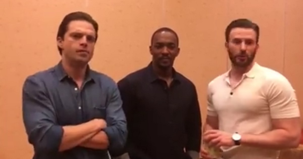 Watch: Team Cap Challenges Robert Downey Jr. To Captain America: Civil War Push-Up Contest