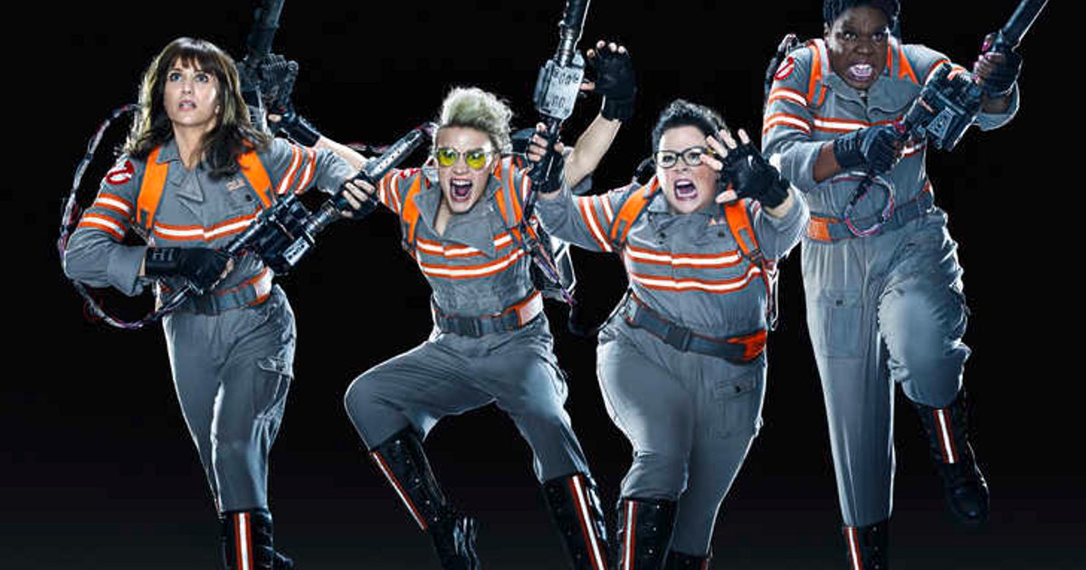 New Ghostbusters Reboot Magazine Covers & Character Banners