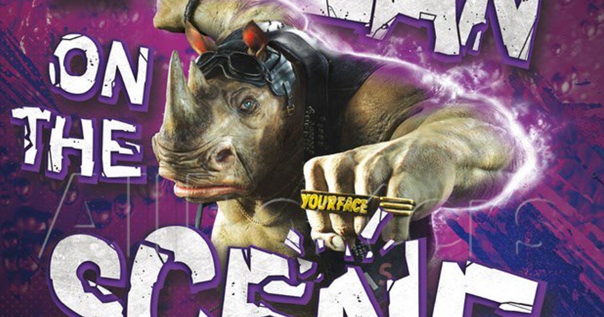 New Bebop & Rocksteady TMNT 2 Poster