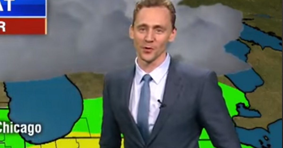 Watch: Tom Hiddleston Blames Thor For Bad Weather On Local News