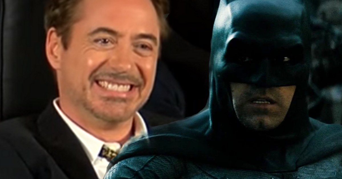 Watch: Chris Evans Jokes Robert Downey Jr. Is Like Batman