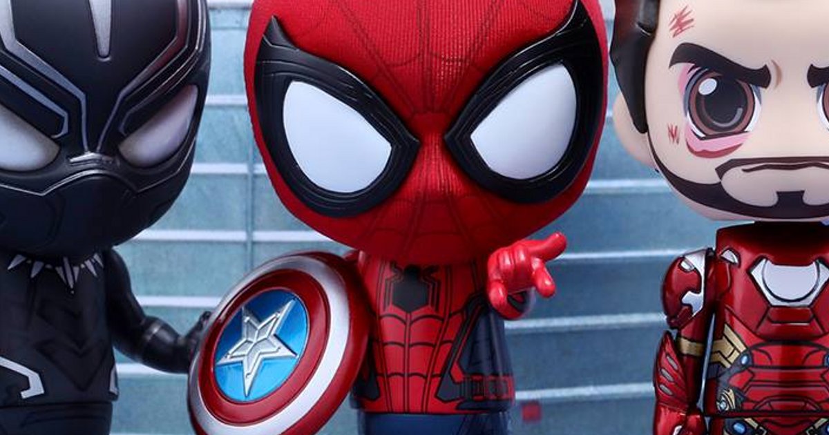 Captain America: Civil War Spider-Man Cosbaby Revealed