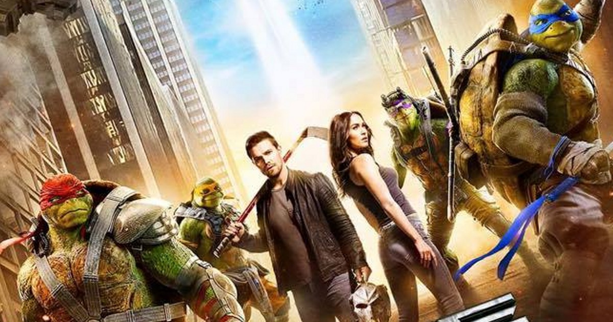 New TMNT 2 International Poster & Smash and Dash Game