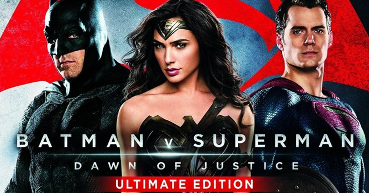 Batman Vs. Superman Ultimate Edition To Be First 4K 100GB Blu-Ray