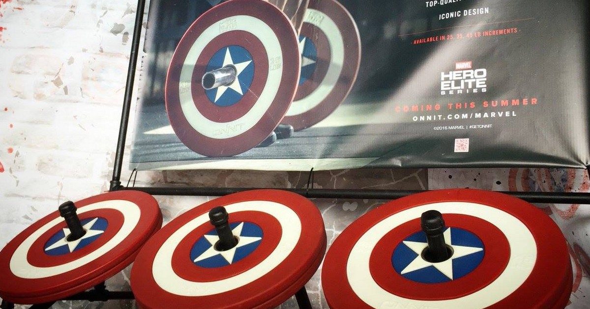 Marvel Captain America Weights Set Coming This Summer