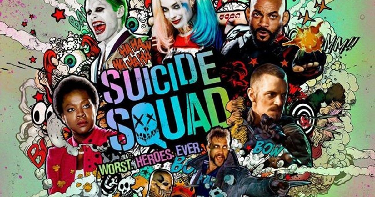 New Suicide Squad Poster, Banner & Art