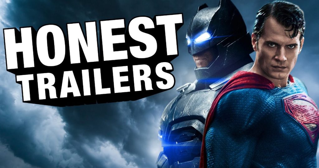 Watch: Batman Vs. Superman: Dawn Of Justice Honest Trailer