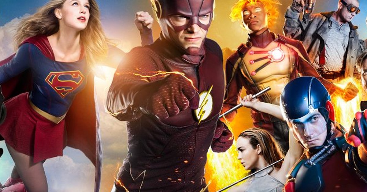 DC On CW Launches With New Arrow, Flash, Supergirl & Legends Art