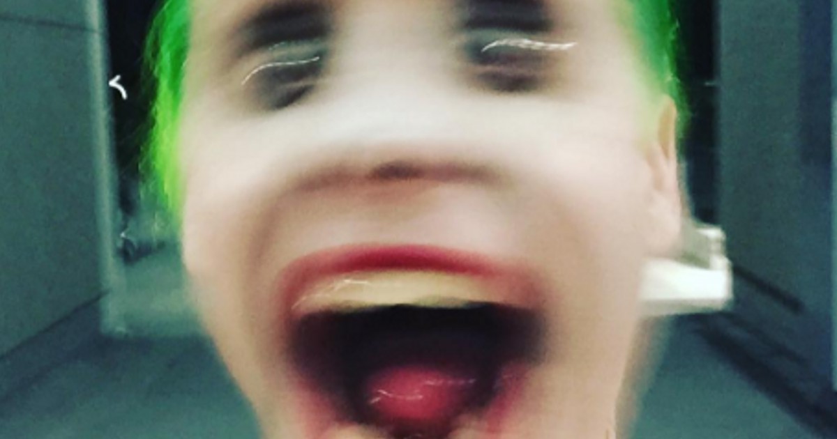 Jared Leto Suicide Squad Joker Selfie