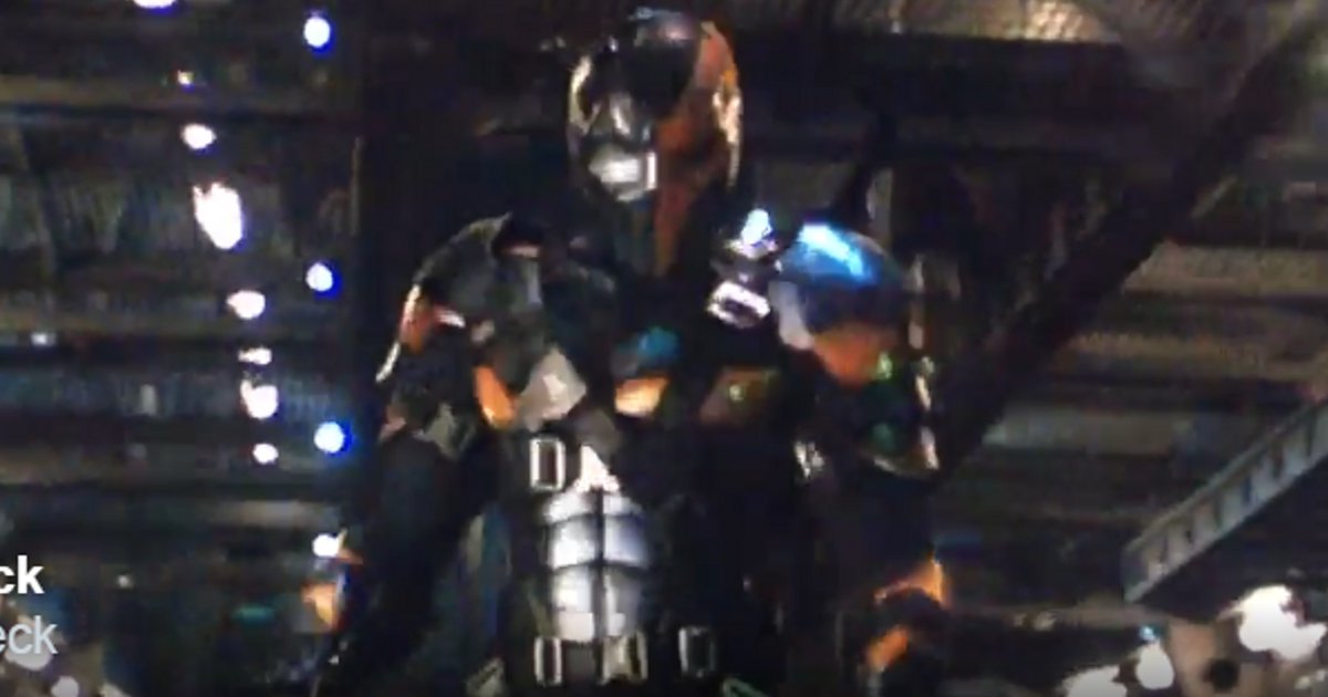 Batman Ben Affleck Teases Deathstroke In Video